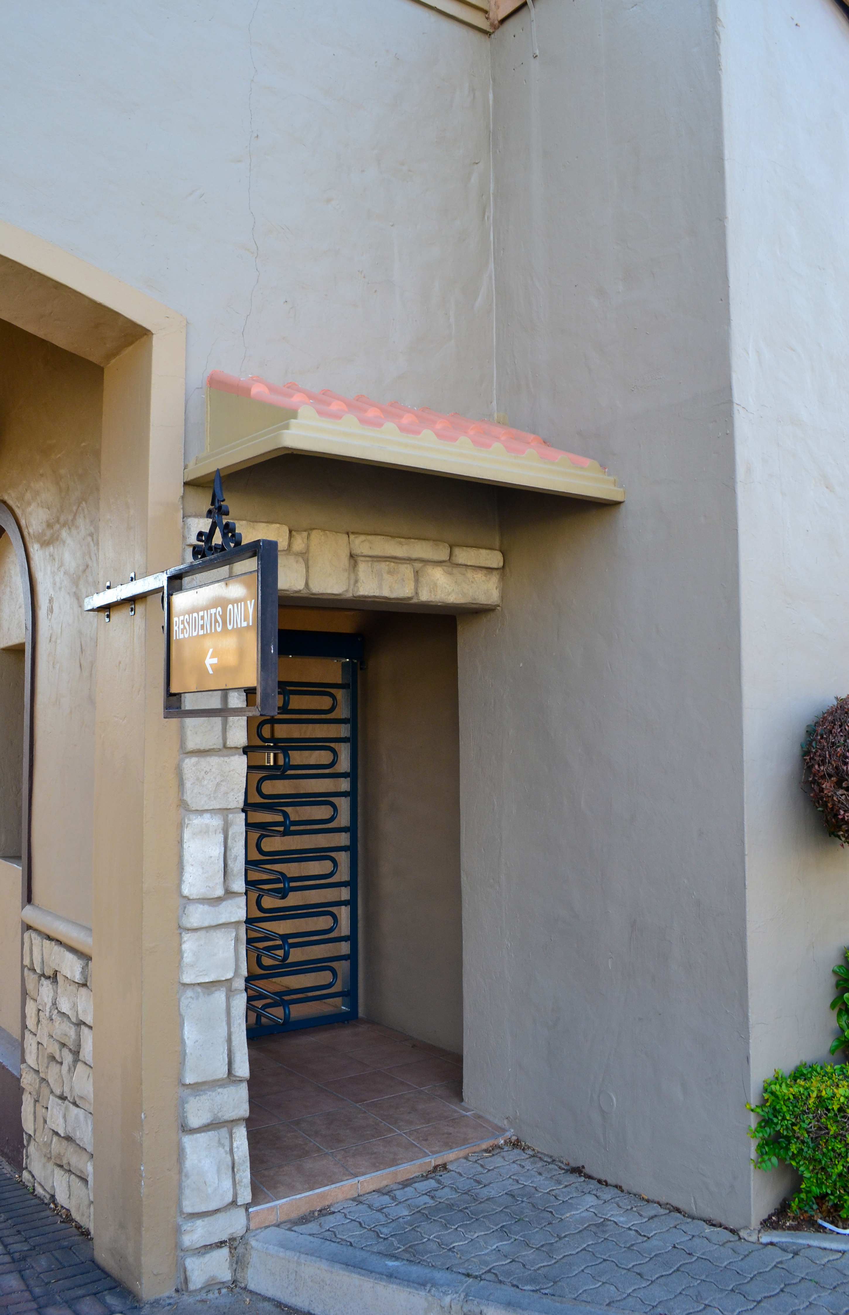 Awning Guard House Entrance